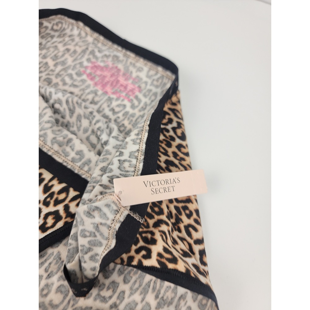 Victoria's Secret PINK Panty Bundle 3PK Leopard Lace Seamless XL Hipster Cheeky - Picture 6 of 16